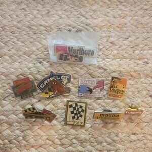 Vintage Lapel Pins From the Grand Prix of Long Beach CART racing
